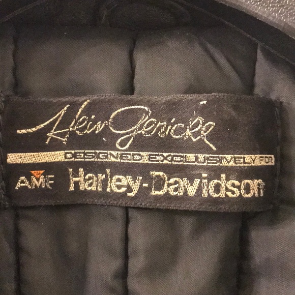VINTAGE 1979 Harley Davidson leather jacket - Picture 2 of 4